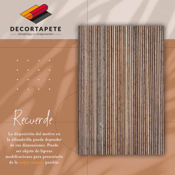 Indoor vinyl PVC carpet Bamboo mat