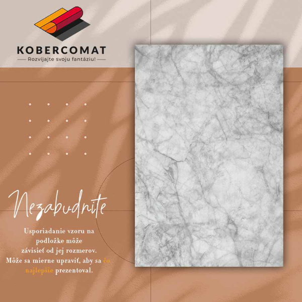 Vinyl floor mat Marble concrete