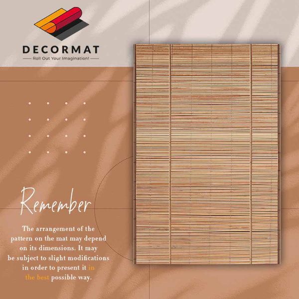 Vinyl floor rug Cane