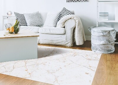 Vinyl floor rug Cracked marble pattern