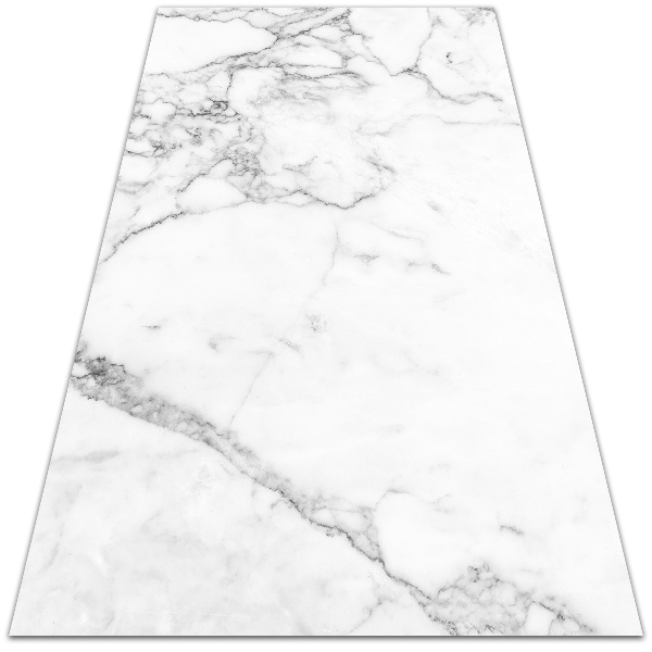 Universal vinyl carpet Black and white marble texture