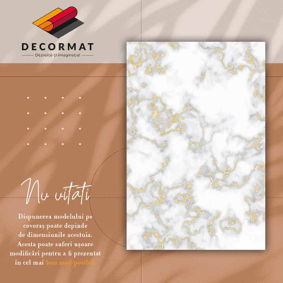 Universal vinyl carpet Marble golden river