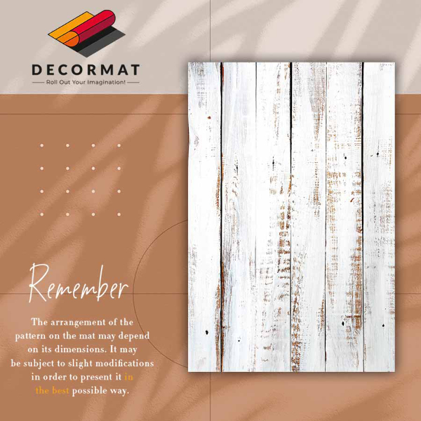 Interior PVC rug Rustic wood