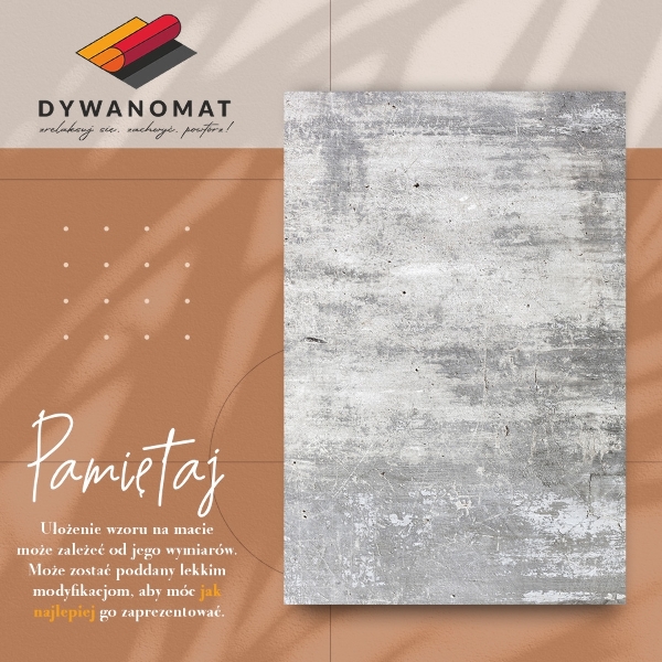Indoor vinyl PVC carpet Sawn concrete