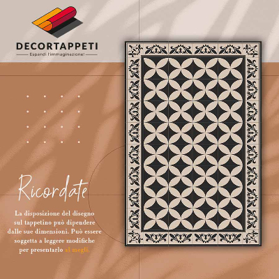 Vinyl rug Spanish tiles