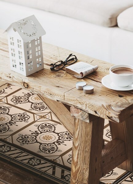 Vinyl floor mat Classic tiles