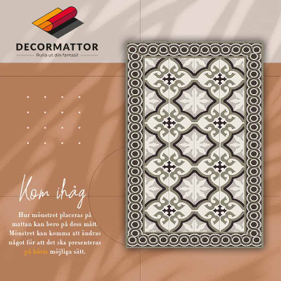 Interior PVC rug Spanish pattern