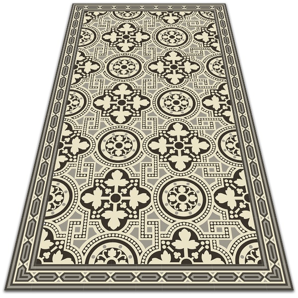 Vinyl floor rug Talavera style