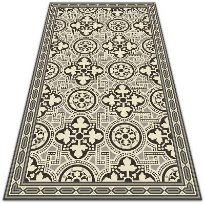 Vinyl floor rug Talavera style