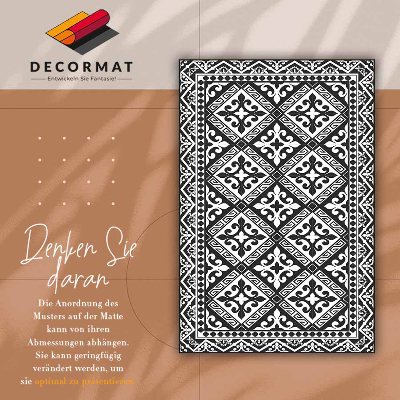 Vinyl rug Geometric patterns