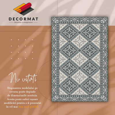 Indoor vinyl PVC carpet Geometric ornaments