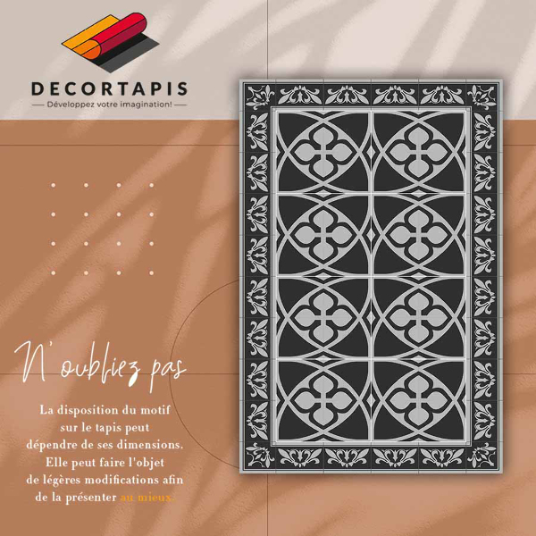 Vinyl floor mat Celtic pattern