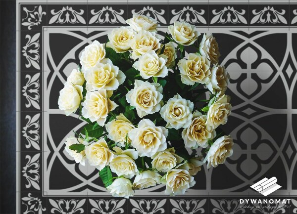 Vinyl floor mat Celtic pattern