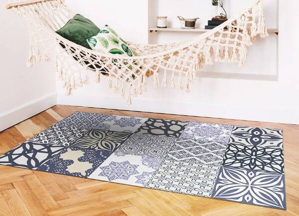 Vinyl floor mat Ethnic mix