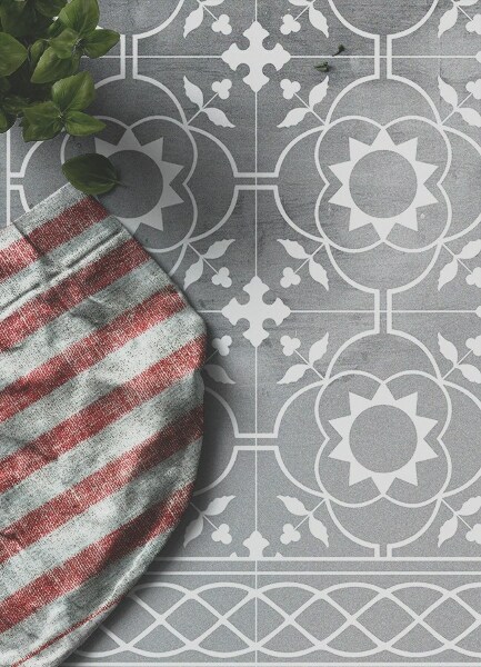 Indoor vinyl PVC carpet Symmetrical pattern