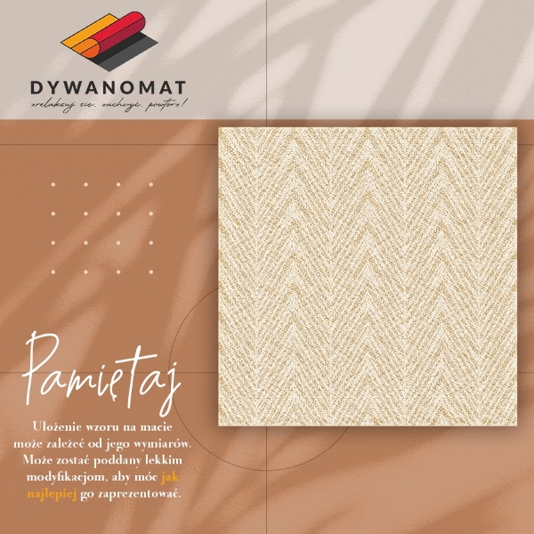 Vinyl floor rug Fabric pattern