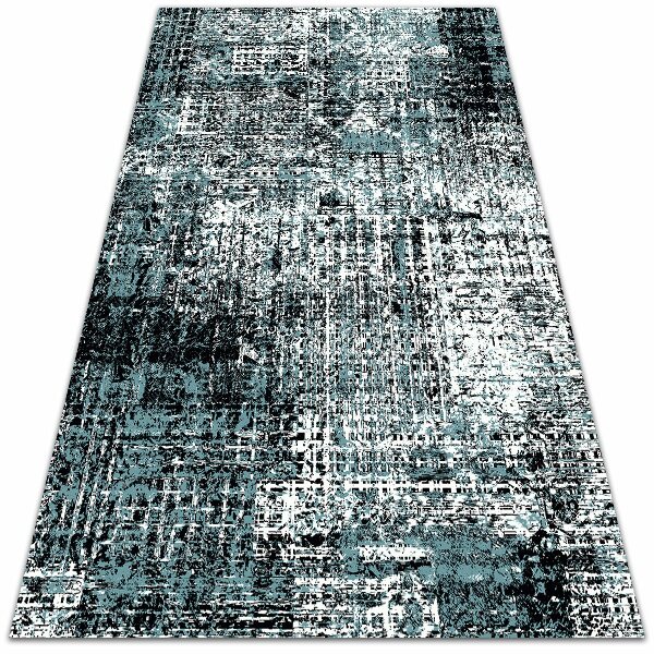 Vinyl floor mat Pattern of worn fabric