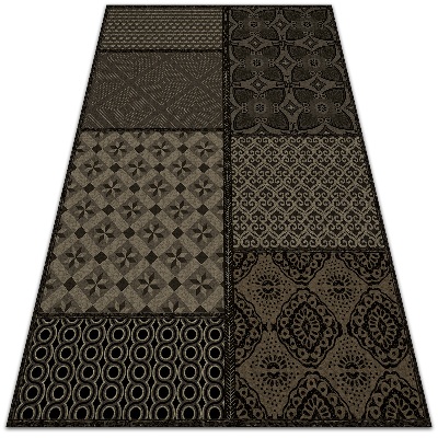 Indoor vinyl PVC carpet A combination of many patterns