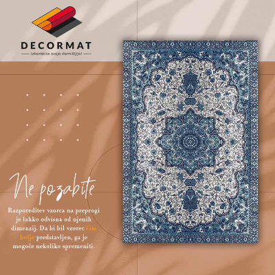 Vinyl floor mat Persian abstraction