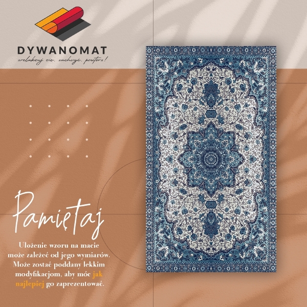 Vinyl floor mat Persian abstraction