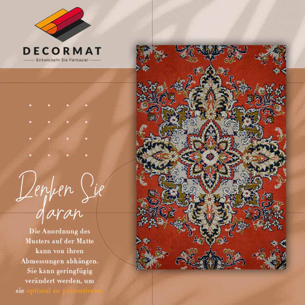 Interior PVC rug Retro eastern style