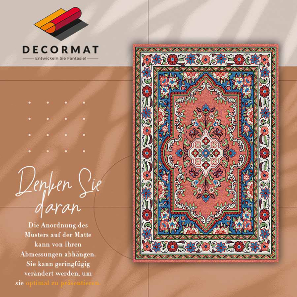 Vinyl floor rug Classic mosaic