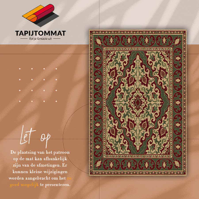 Vinyl floor rug Symmetrical pattern