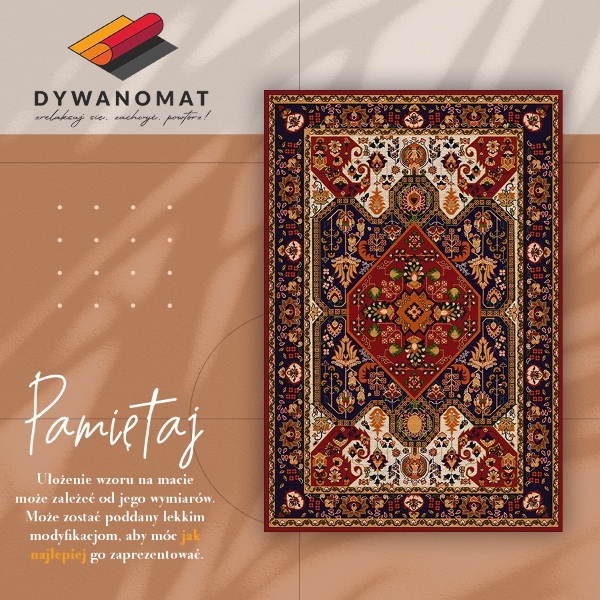 Indoor vinyl rug Rich patterns