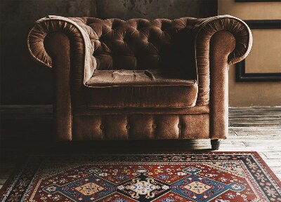 Interior vinyl floor mat Persian texture