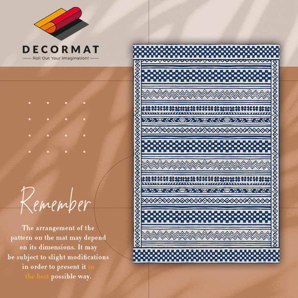 Indoor vinyl PVC carpet Geometric pattern