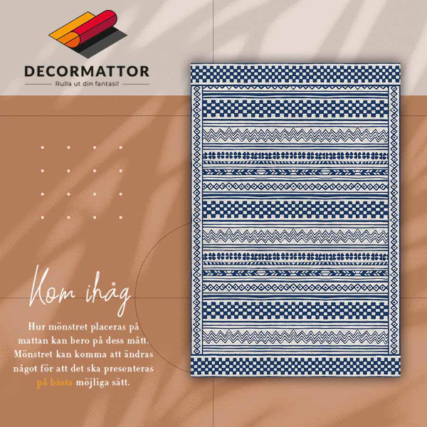 Indoor vinyl PVC carpet Geometric pattern