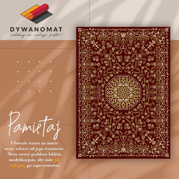 Indoor vinyl PVC carpet Plant pattern