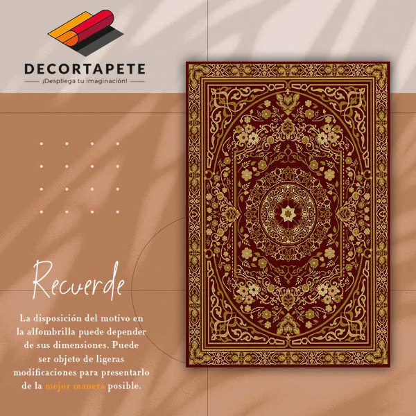 Universal vinyl rug Ancient pattern