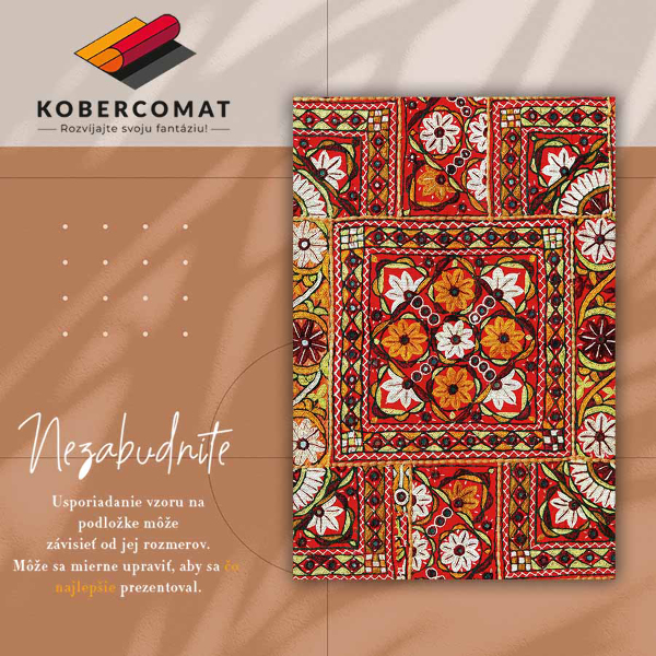 Indoor vinyl PVC carpet Turkish design