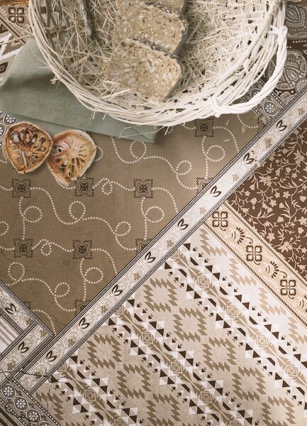 Universal vinyl carpet A classic mix