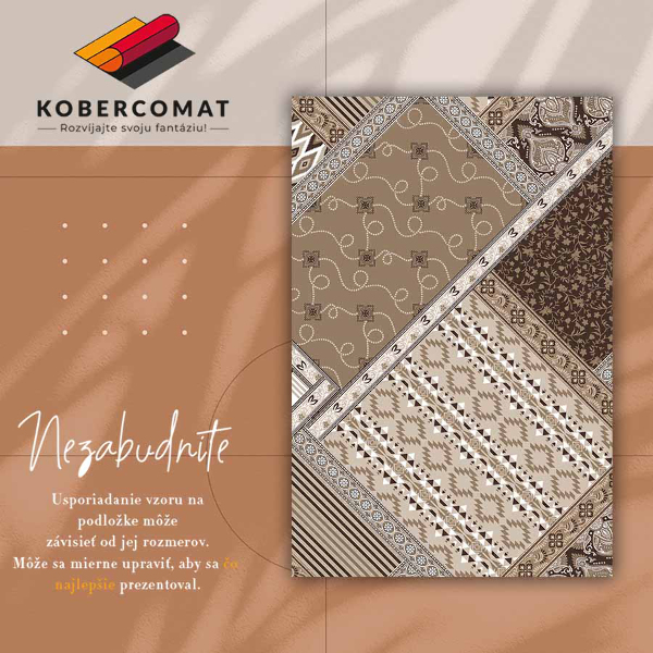 Universal vinyl carpet A classic mix