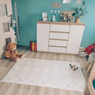 Interior vinyl floor mat Persian patterns