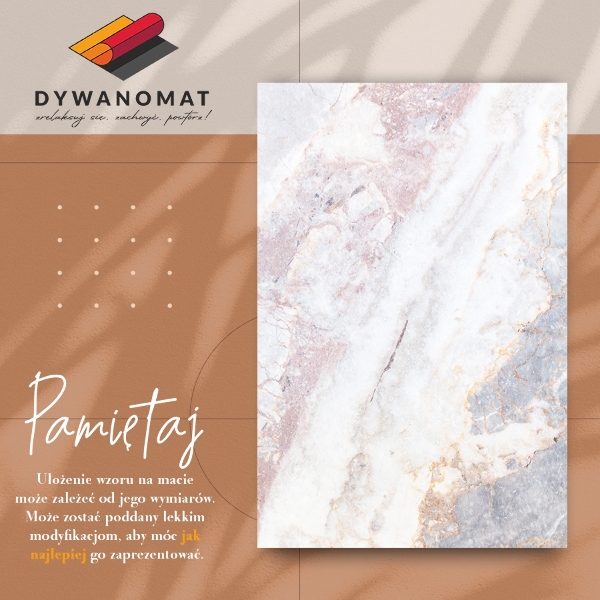 Interior PVC rug Marble floor