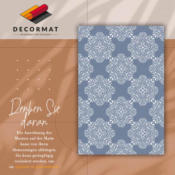 Vinyl rug Decorative pattern