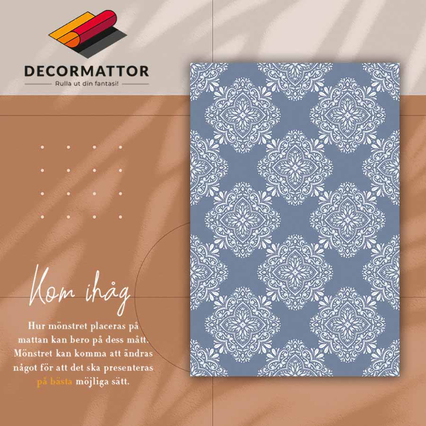 Vinyl rug Decorative pattern