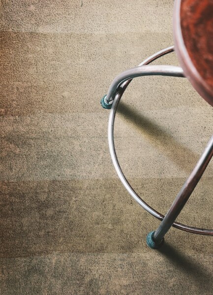 Universal vinyl rug Horizontal stripes