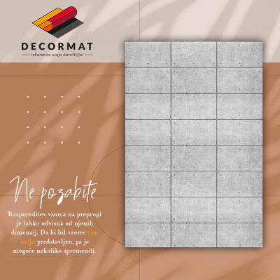 Indoor vinyl PVC carpet Concrete cube