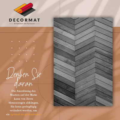 Indoor vinyl PVC carpet Herringbone parquet