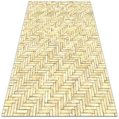Indoor vinyl PVC carpet Herringbone parquet