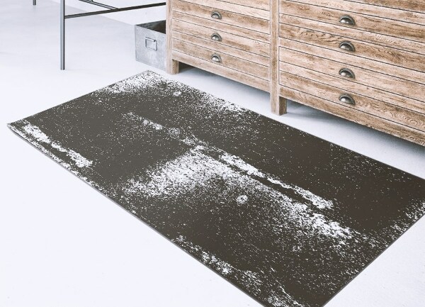 Universal vinyl carpet Structural sheet metal