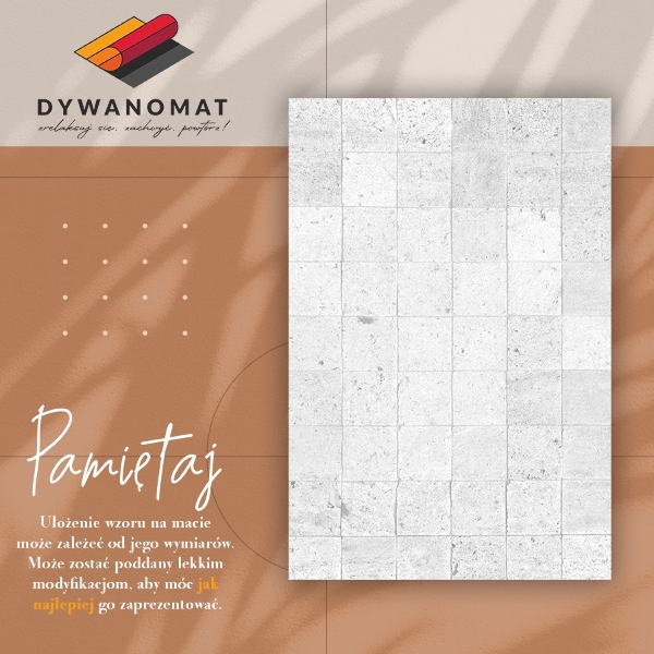 Indoor vinyl PVC carpet Concrete cube