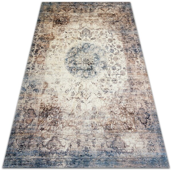 Universal vinyl rug Persian geometry