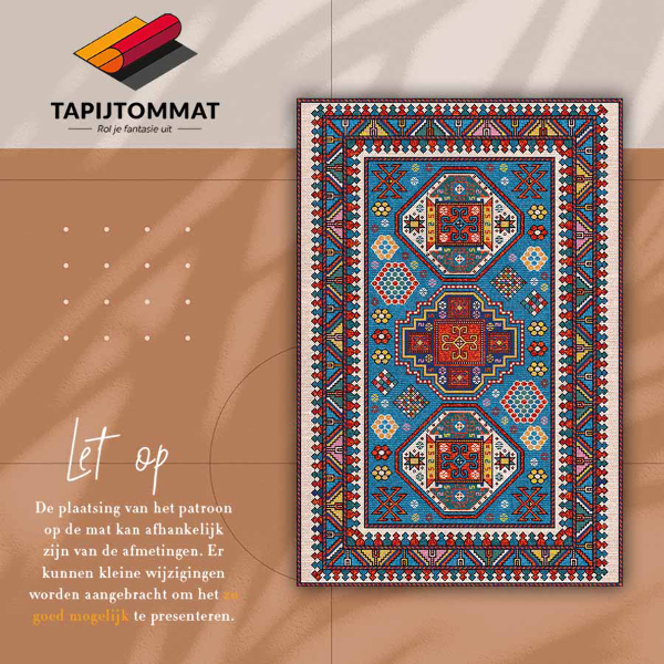 Indoor vinyl PVC carpet Classic mosaic