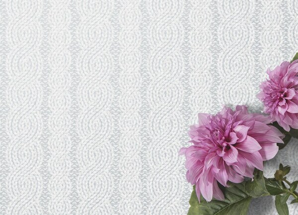 Fashionable vinyl rug Geometric weave