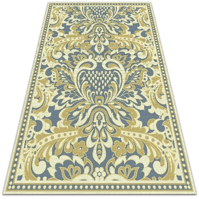 Indoor vinyl PVC carpet Exotic flowers